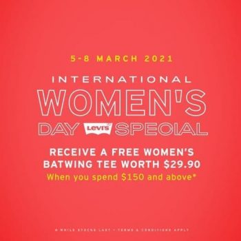 Levis-International-Womens-Day-Special-Promotion-350x350 5-8 March 2021: Levi's International Women's Day Special Promotion