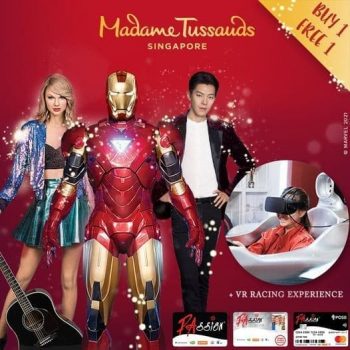 Madame-Tussauds-1-for-1-Deal-with-PAssion-Card-350x350 26 Feb-19 Mar 2021: Madame Tussauds 1-for-1 Deal with PAssion Card