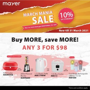 Mayer-Markerting-March-Mania-Sale--350x350 3-31 March 2021: Mayer Markerting March Mania Sale