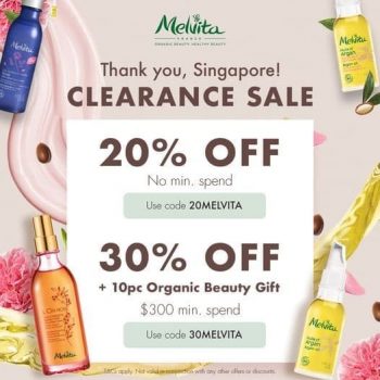 Melvita-Clearance-Sale-350x350 10 Mar 2021 Onward: Melvita Clearance Sale