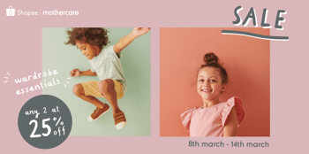 Mothercare-Wardrobe-Essentials-Sale-350x174 9 Mar 2021 Onward: Mothercare Wardrobe Essentials Sale