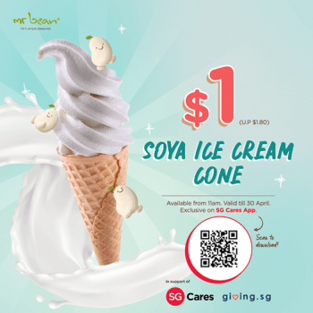 Mr-Bean-Soya-Ice-Cream-Cone-Promotion-350x350 12 Mar-30 Apr 2021: Mr Bean Soya Ice Cream Cone Promotion