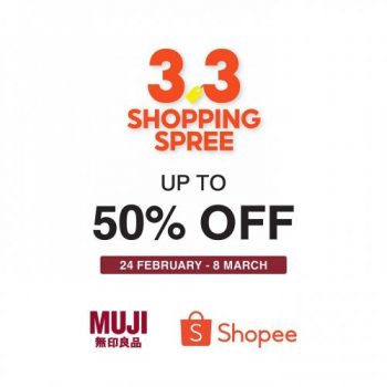 Muji-3.3-Sale-on-Shopee-350x350 24 Feb-8 Mar 2021: Muji 3.3 Sale on Shopee