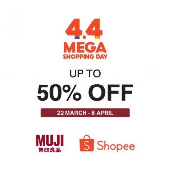 Muji-4.4-Sale-350x350 22 Mar-6 Apr 2021: Muji 4.4 Sale on Shopee