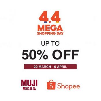 Muji-4.4-Sale-on-Shopee-350x350 22 Mar-6 Apr 2021: Muji 4.4 Sale on Shopee