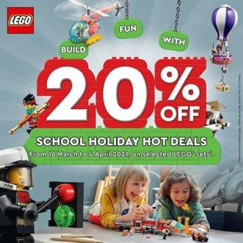 OG-School-Holidays-Promotion-350x350 16 Mar-4 Apr 2021: LEGO School Holidays Sale at OG