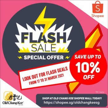 Old-Chang-Kee-Flash-Sale-350x350 17-31 Mar 2021: Old Chang Kee Flash Sale on Shopee