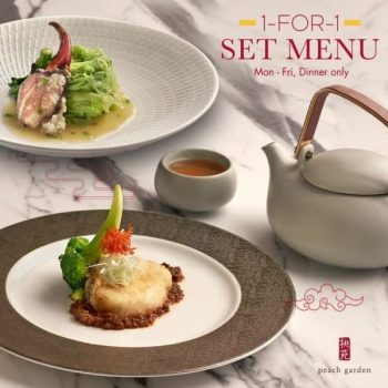 Peach-Garden-1-for-1-Set-Menu-Promotion-350x350 16 Mar 2021 Onward: Peach Garden 1-for-1 Set Menu Promotion