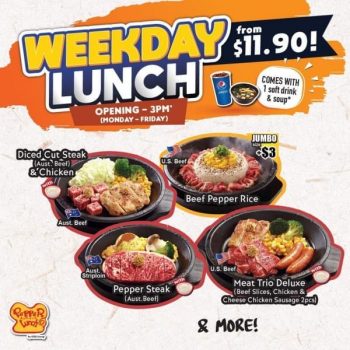 Pepper-Lunch-Weekday-Lunch-Promotion-350x350 5 Mar 2021 Onward: Pepper Lunch Weekday Lunch Promotion