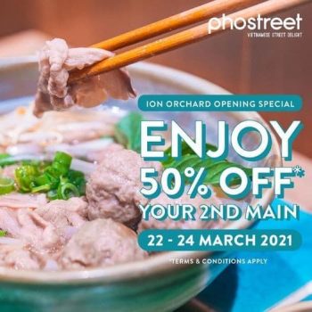 Pho-Street-Opening-Promotion-350x350 22-24 Mar 2021: Pho Street Opening Promotion at ION Orchard