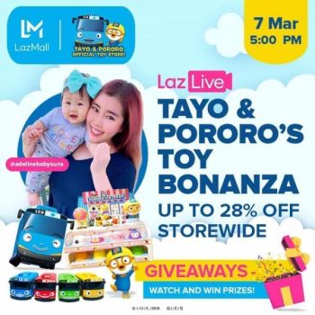 Pororo-Park-Live-Giveaways-on-Lazada-350x350 7 Mar 2021: Pororo Park Tayo and Paroro's Toy Bonanza on Lazada