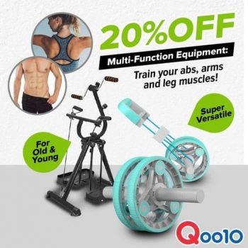 Qoo10-Exercise-Equipment-Promotion-350x350 12 Mar 2021 Onward: Qoo10 Exercise Equipment Promotion
