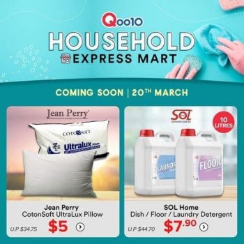 Qoo10-Household-Express-Mart-Promotion-350x350 20 Mar 2021: Qoo10 Household Express Mart Promotion
