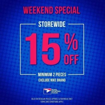 Royal-Sporting-House-Weekend-Special-Sale-350x350 19-21 Mar 2021: Royal Sporting House Weekend Special Sale