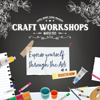 SAFRA-Mount-Faber-Craft-Workshops-Promotion-350x350 10 Mar 2021 Onward: SAFRA Mount Faber Craft Workshops