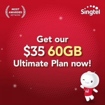SINGTEL-35-60GB-Ultimate-Plan-Promotion-350x350 2 Mar 2021 Onward: SINGTEL $35 60GB Ultimate Plan Promotion