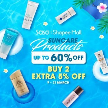 Sasa-Sun-Care-Product-Sale-Up-To-60-Off-on-Shopee--350x350 17 Mar 2021 Onward: Sasa Sun Care Product Sale Up To 60% Off on Shopee
