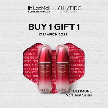 Shiseido-Super-Brand-Day-Promotion-350x350 17 March 2021: Shiseido Super Brand Day Promotion at Lazada