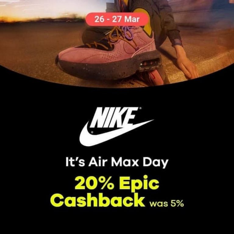 2627 Mar 2021 ShopBack Nike Promo