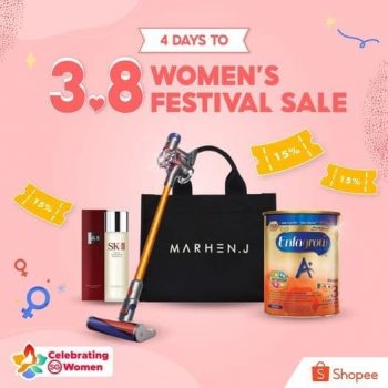 Shopee-3.8-Womens-Festival-Sale-350x350 4-8 March 2021: Shopee 3.8 Women's Festival Sale