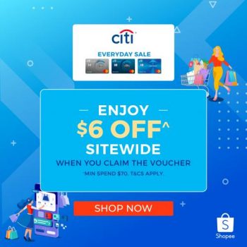 Shopee-Everyday-Sale-350x350 9-31 March 2021: Shopee Everyday Sale with Citi Credit Card