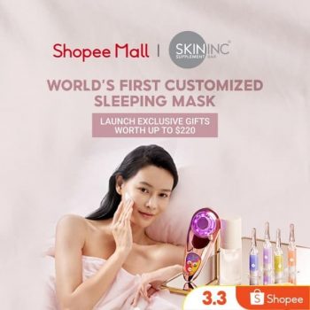 Shopee-Launch-Exclusive-Gift-Promotion-350x350 1-8 March 2021: Skin Inc My Nightly Dose Wonder Serum Promotion on Shopee