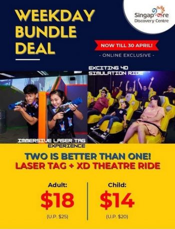 Singapore-Discovery-Centre-Weekday-Bundle-Deal-350x459 Now till 30 Apr 2021: Singapore Discovery Centre Weekday Bundle Deal