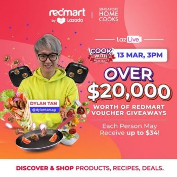 Singapore-Home-Cooks-Saturday-Giveaway-350x350 13 Mar 2021: Singapore Home Cooks and Redmart by Lazada Saturday Giveaway