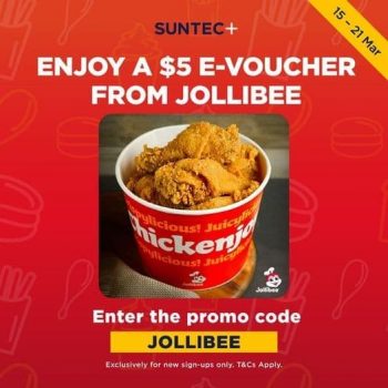 Suntec-City-Jollibee-e-Voucher-Promotion-350x350 15-21 Mar 2021: Suntec City Jollibee e-Voucher Promotion