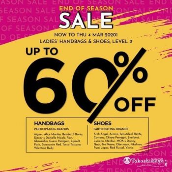 Takashimaya-End-Of-Season-Sale-350x350 3-4 March 2021: Takashimaya End Of Season Sale