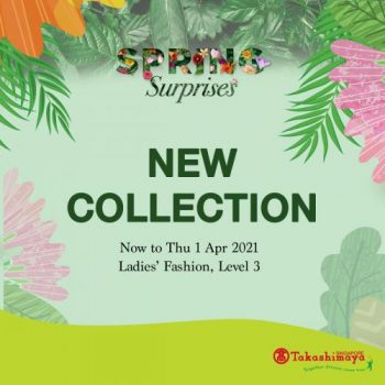 Takashimaya-Spring-Surprises-Collection-Promotion-350x350 12 Mar-1 Apr 2021: Takashimaya Spring Surprises Collection Promotion