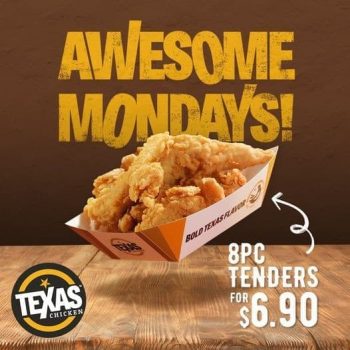 Texas-Chicken-Awesome-Monday-Promotion-350x350 15 Mar 2021 Onward: Texas Chicken Awesome Monday Promotion