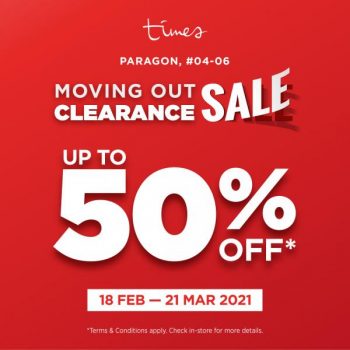 Times-Bookstores-Paragon-Moving-Out-Clearance-Sale-350x350 18-21 March 2021: Times Bookstores Paragon Moving Out Clearance Sale