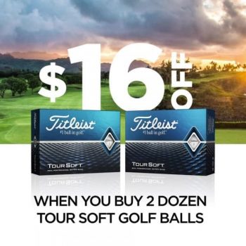 Titleist-Tour-Soft-Golf-Balls-Promotion-350x350 30 Mar 2021 Onward: Titleist Tour Soft Golf Balls Promotion