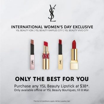 YSL-Beauty-International-Womens-Day-Exclusive-Promotion-350x350 3 Mar 2021 Onward: YSL Beauty International Women’s Day Exclusive Promotion