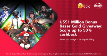 364306_RpZS28QMHugntfwx_0-350x183 12-14 Apr 2021: SINGTEL 50% Bonus Razer Gold Promotion