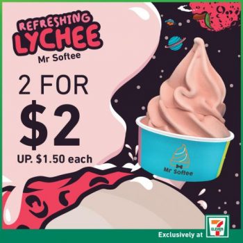 7-Eleven-Lychee-Mr.-Softee-Promotion--350x350 14-18 Apr 2021: 7-Eleven Lychee Mr. Softee Promotion