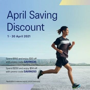 ASICS-April-Saving-Discount-Promotion-350x350 1-30 Apr 2021: ASICS April Saving Discount Promotion