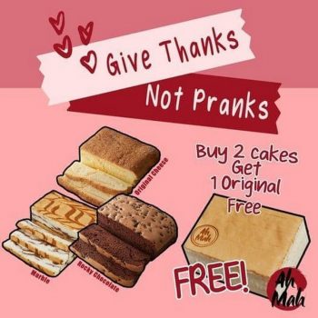 Ah-Mah-Homemade-Cake-Buy-2-Get-1-Free-Promo-350x350 1-4 Apr 2021: Ah Mah Homemade Cake Buy 2 Get 1 Free Promo