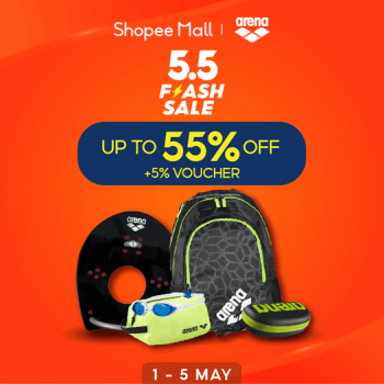 Arena-5-Voucher-Promotion-350x350 1-5 May 2021: Arena 5% Voucher Promotion on Shopee