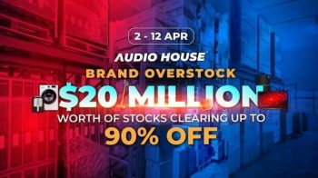 Audio-House-Brand-Overstock-Clearance-350x196 2-12 Apr 2021: Audio House Brand Overstock Clearance