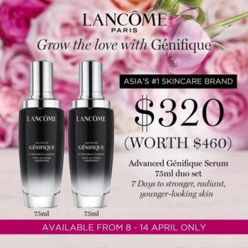 BHG-Advanced-Genifique-Serum-Promotion-350x350 8-14 Apr 2021: Lancôme Advanced Genifique Serum Promotion at BHG