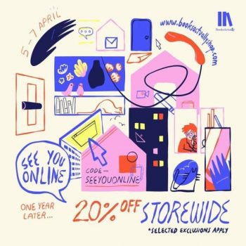 BooksActually-Online-Storewide-Sale--350x350 5-7 Apr 2021: BooksActually Online Storewide Sale