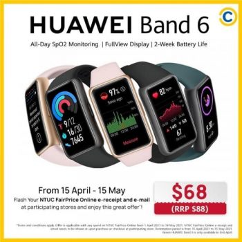 COURTS-Huawei-Band-6-Promotion-350x350 15 Apr-15 May 2021: COURTS Huawei Band 6 Promotion