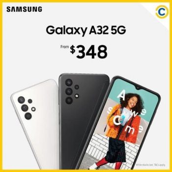 COURTS-Samsung-Galaxy-A32-5G-Promotion-350x350 3 Apr 2021 Onward: COURTS Samsung Galaxy A32 5G Promotion