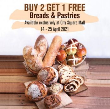 Cedela-City-Square-Mall-Breads-Pastries-Buy-2-Get-1-FREE-Promotion-350x349 14-25 Apr 2021: Cedele City Square Mall Breads & Pastries Buy 2 Get 1 FREE Promotion