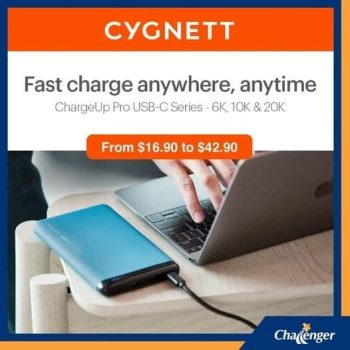 Challenger-Cygnett-ChargUp-Pro-Type-C-PowerBank-Promotion-350x350 13 Apr 2021 Onward: Challenger Cygnett ChargUp Pro Type-C PowerBank Promotion