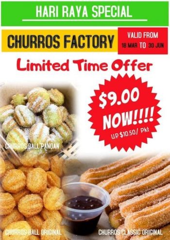 Churros-Factory-Hari-Ray-Special-Promotion-350x493 18 Mar-30 Jun 2021: Churros Factory Hari Ray Special Promotion at Sheng Siong