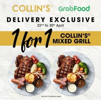 Collins-Grille-1-for-1-COLLINS-Mixed-Grill-Promotion-via-GrabFood-350x349 22-30 Apr 2021: Collin's Grille 1-for-1 COLLIN’S Mixed Grill Promotion via GrabFood