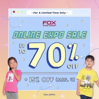 Fox-Kids-Baby-Online-Expo-Sale-350x350 3 Apr 2021 Onward: Fox Kids & Baby Online Expo Sale